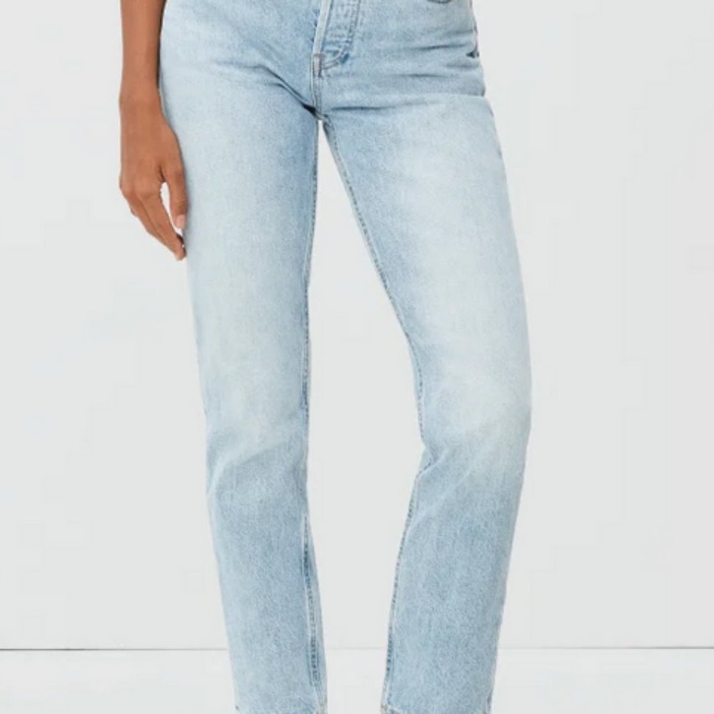 Everlane Women's High Rise Jeans - Light Blue
